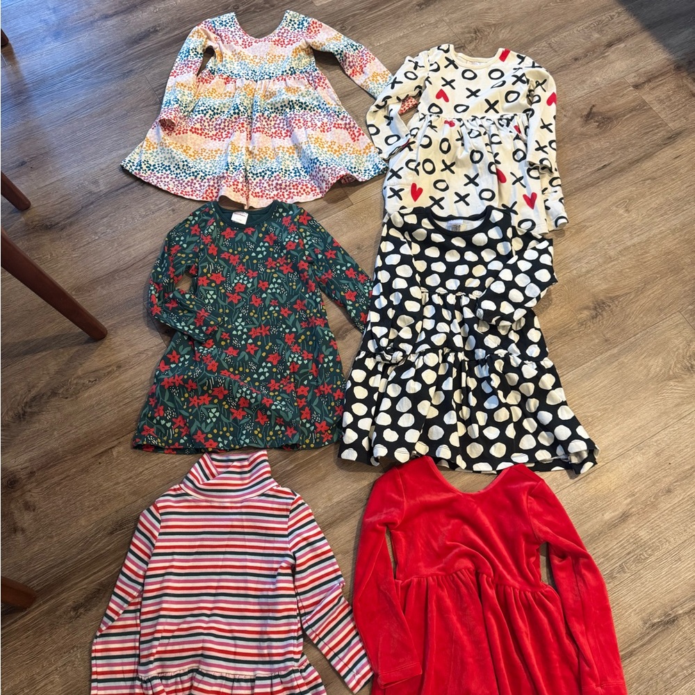 Hanna Andersson 4T dress bundle